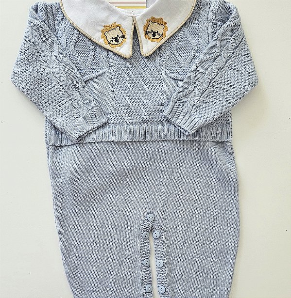 Macacão Theo - Azul Salina