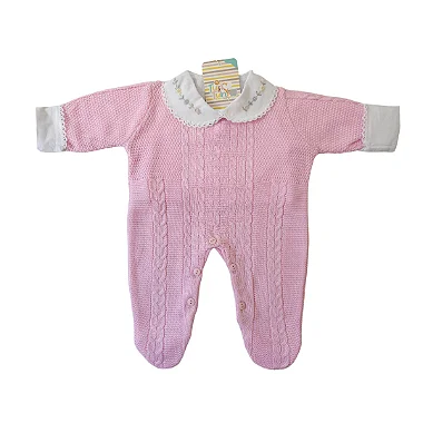 Macacão Juju - Rosa Bebê