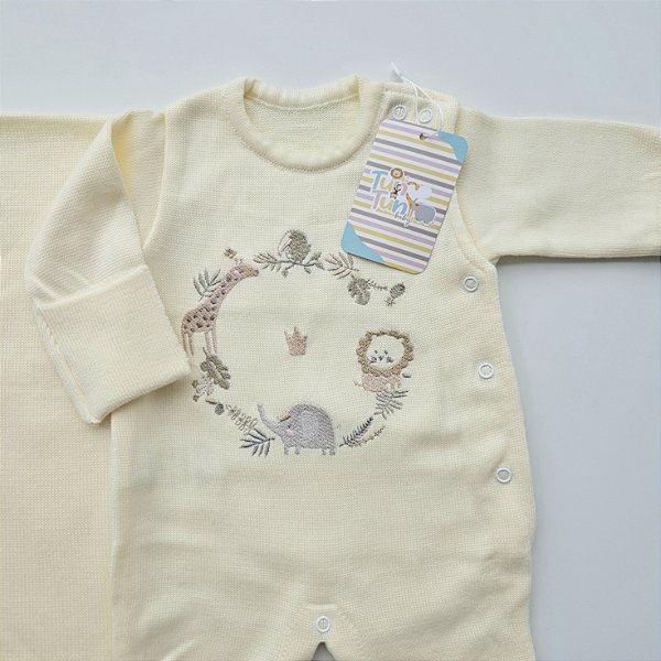 Saída Maternidade Baby Safari - Amarelo