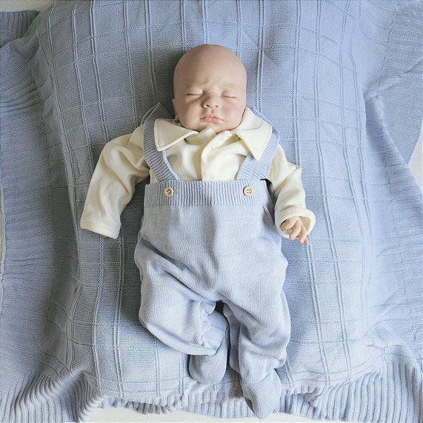 Saída Maternidade Baby Bernardo - Azul