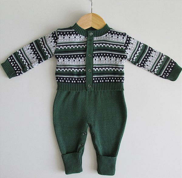 Conjunto Aventureiro - Verde Escuro