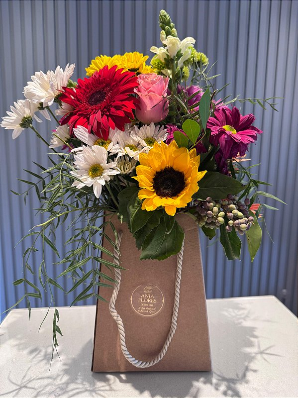 Bolsa Floral Alegria