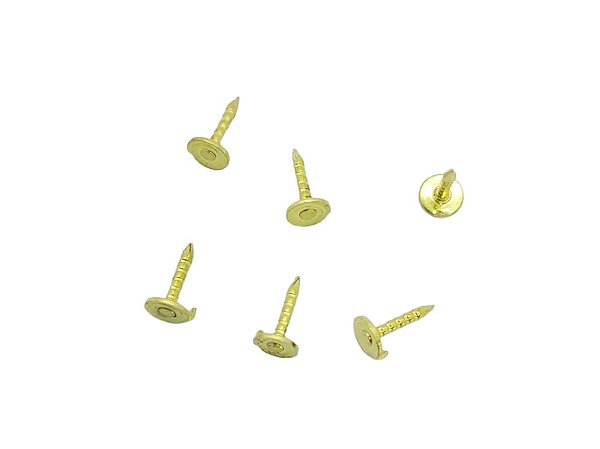 Pino para botton com trava – Tamanho 8mm - Pacote com 1.000 pçs