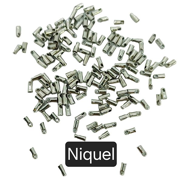 Terminal Rabo de Rato 1,2mm - Pacote com 100 pçs