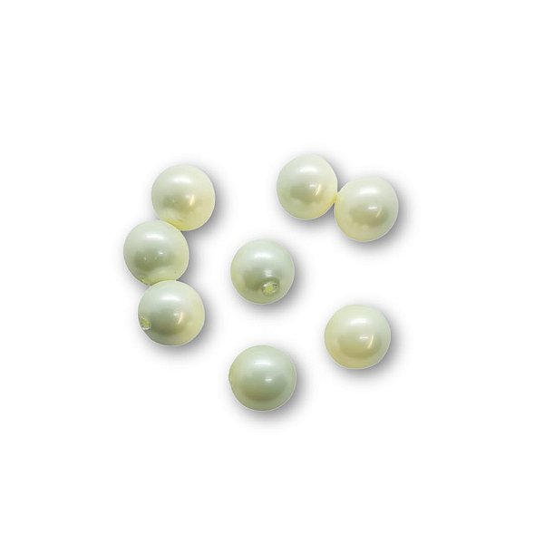 Pérola Shell Meio Furo - 3mm