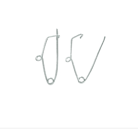 Alfinete para broche - 23mm - Pacote com 1.000 pçs