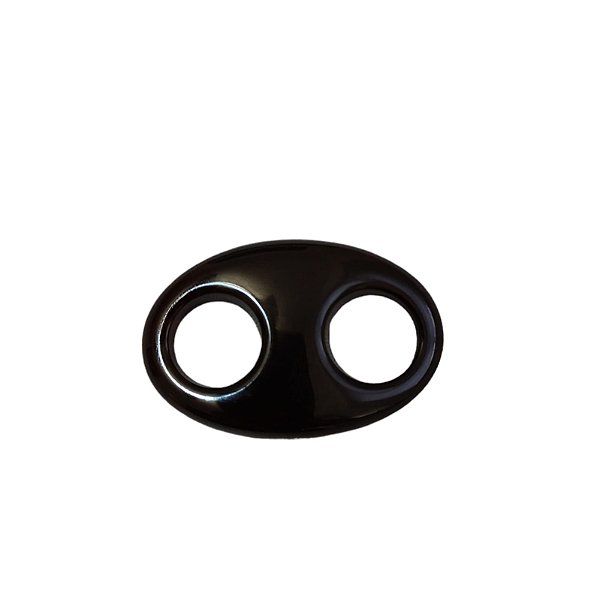 Fivela de Rasina - Pequena - Cor Preto