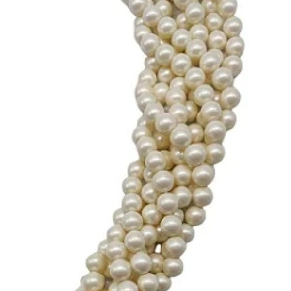Pérola Shell Furo Passante - 14mm