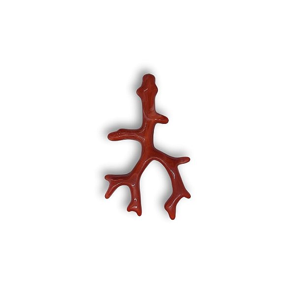 Pingente Galhos De Corais De Resina - Cor Coral - pacote com 100