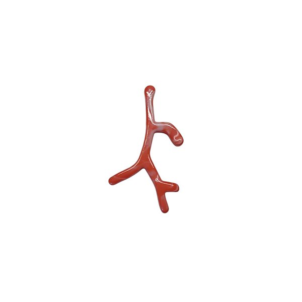 Pingente Galhos De Corais De Resina - Cor Coral - pacote com 100
