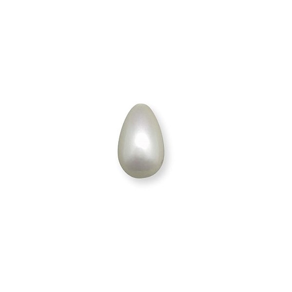 Pérola Shell Gota Meio Furo - 13mm x 20mm