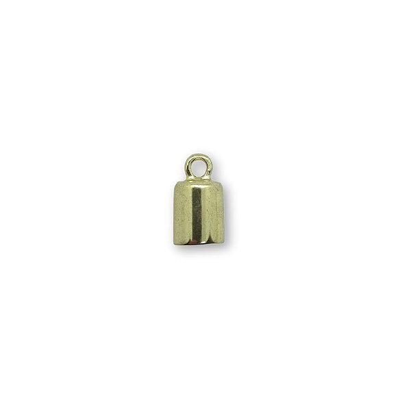 Terminal Dourado - Zamac 6mm