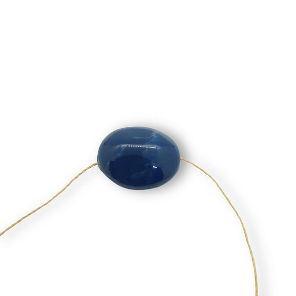 Entremeio de Resina - Cor Azul com Mescla