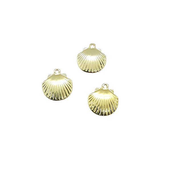 Pingente Concha Dourada