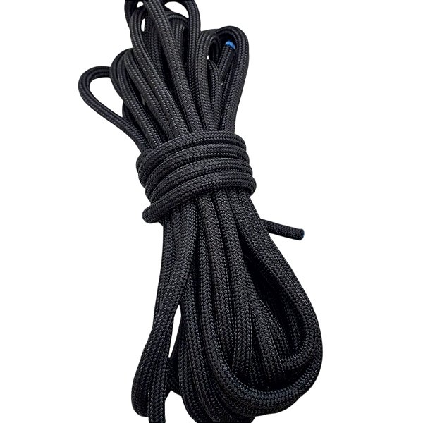 Corda Náutica Preta - 8mm