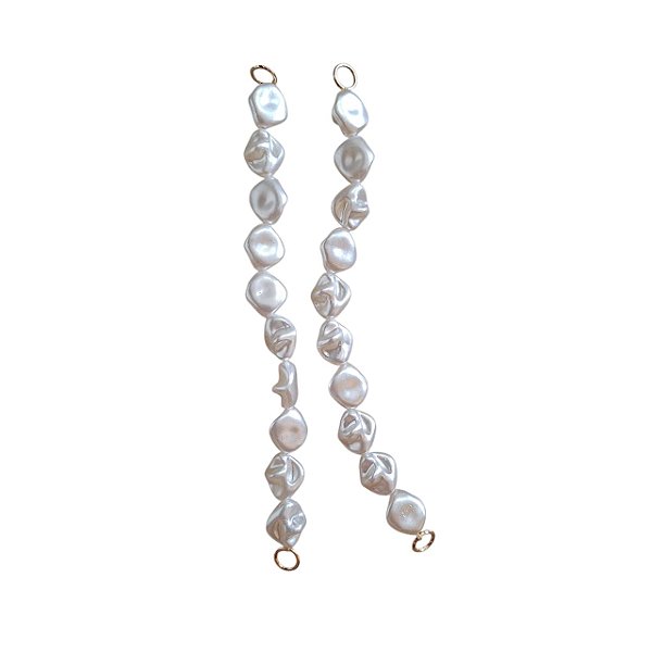 Alças de Madrepérolas em ABS - Par