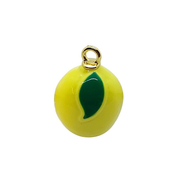 Pingente Limão Siciliano em Acrílico 30mm