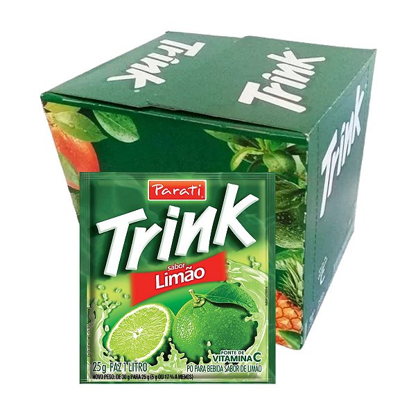 Refresco em Pó Trink Limão 25g - Caixa 15x25g
