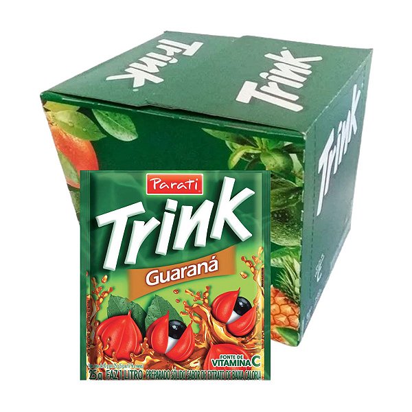 Refresco em Pó Trink Guaraná 25g - Caixa 15x25g