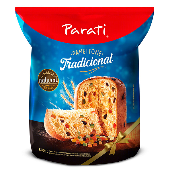 Panettone Parati Frutas Cristalizadas 400g