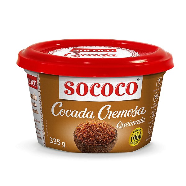 Cocada de Coco Queimado Sococo 335g