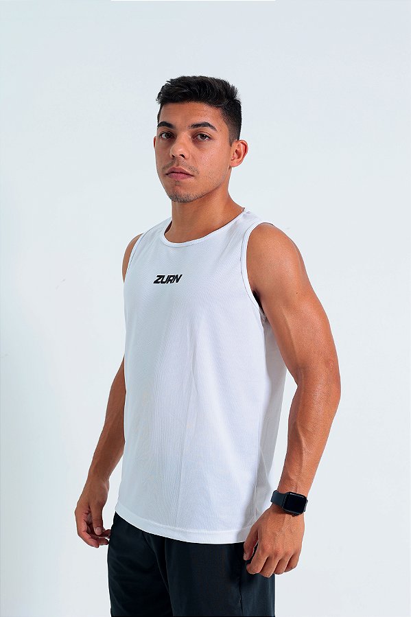 Regata DryFit Feminina UV30+ - Branca