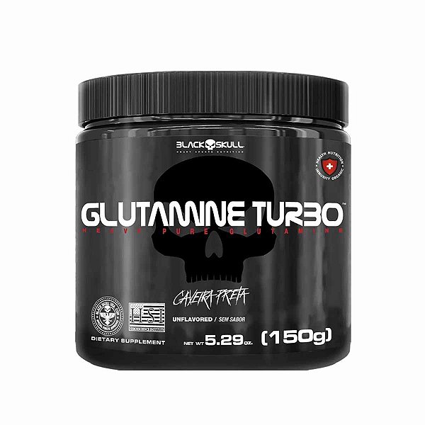 Glutamine Turbo 150 gr Glutamina Black Skull