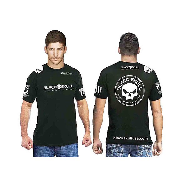 Camiseta Dry Fit Black Skull - Modelo Bope