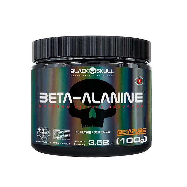 Beta Alanine 100 gr Beta Alanina Black Skull