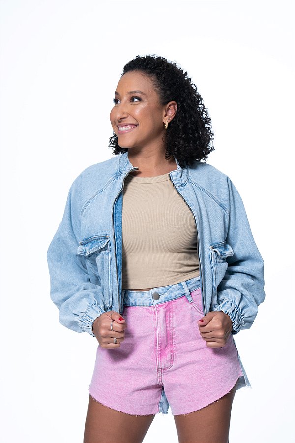 Jaqueta Reglan Zíper