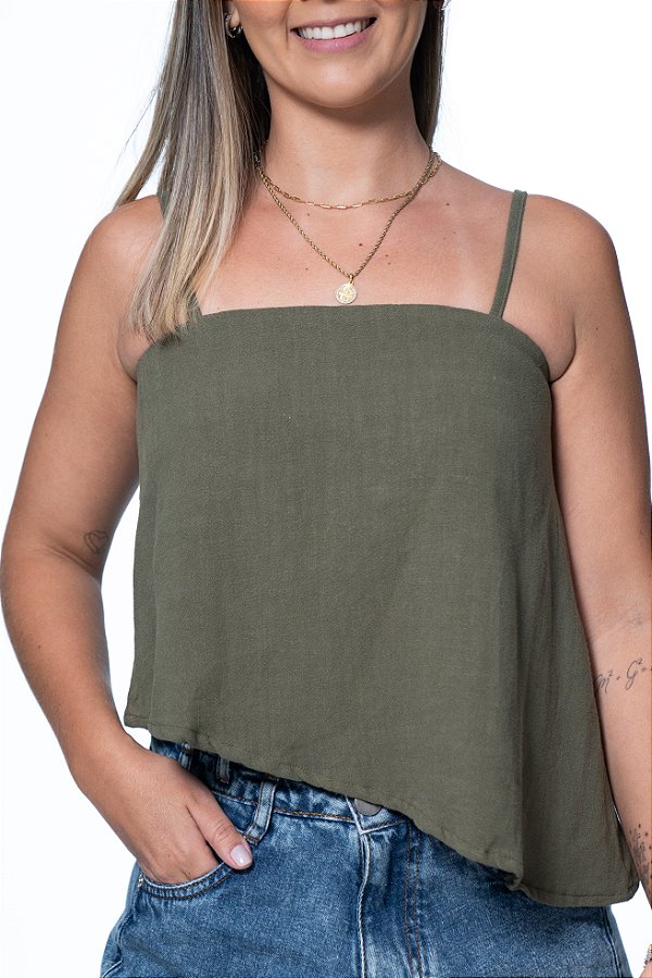 Blusa Assimétrica Forest