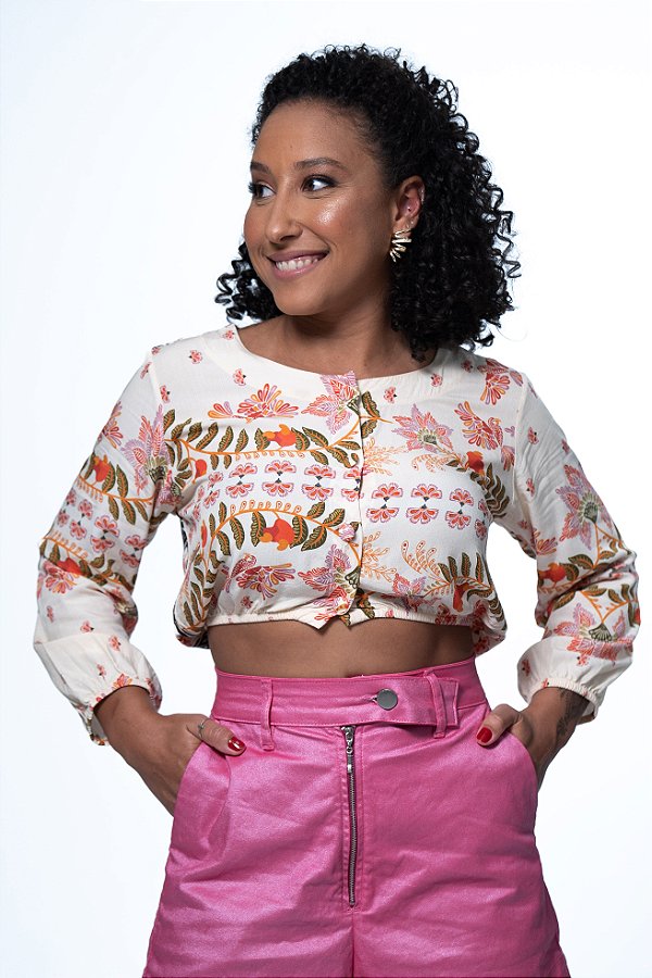 Blusa Folhas do Vale