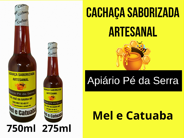 Cachaça Saborizada de Mel com Catuaba