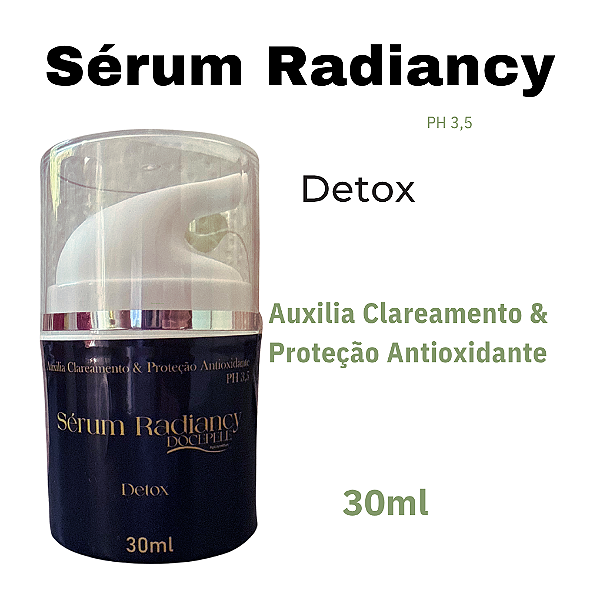 Sérum Radiancy DocePele — Vitamina C 15%, Própolis, Mel e Ácido Ferúlico