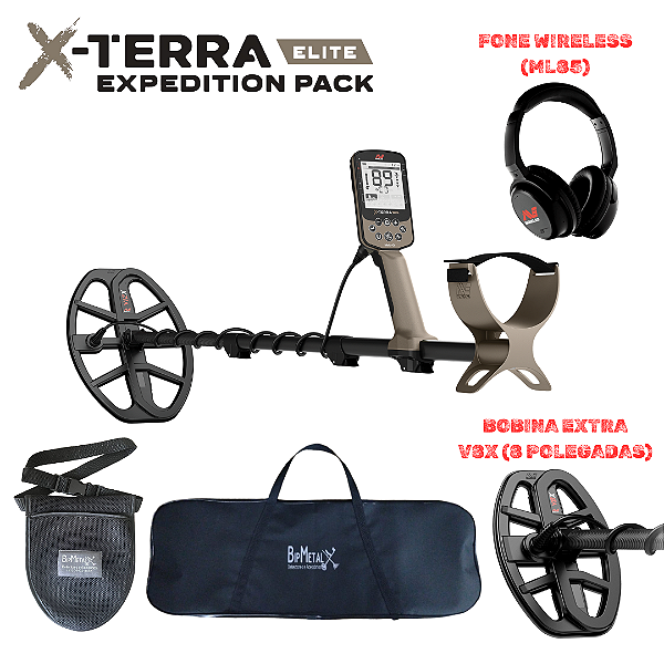 DETECTOR DE METAIS X-TERRA ELITE EXPEDITION