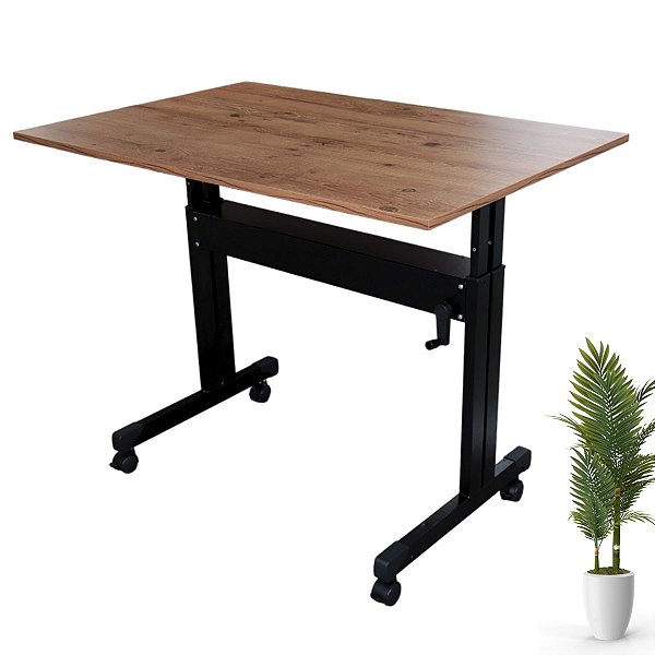 Mesa Com Regulagem De Altura 120x80 Antíqua - Wp Connect