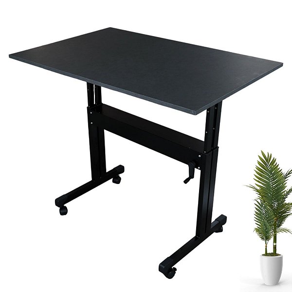 Mesa Com Regulagem De Altura 120x80 Búfalo Arauco - Wp Connect
