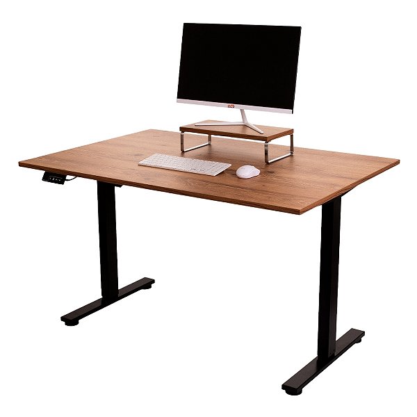 Mesa Elétrica Com Regulagem De Altura Automática 01 Motor Com Suporte Para Monitor - Wp Connect