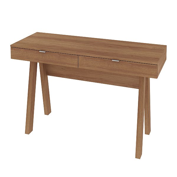 Mesa Escrivaninha Para Escritório Com 2 Gavetas - Wp Connect
