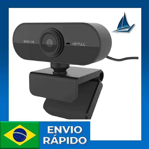 Webcam 1080p Full Hd Câmera Computador Microfone W18 Vídeo Chamada Reunião Ho