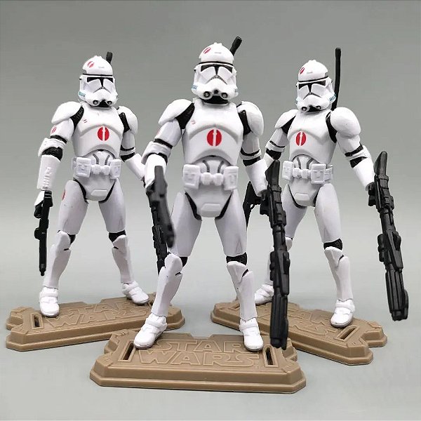Coleção Star Wars Elite Force Action Figure, 501°, 442° Sombra, Utapau Gree