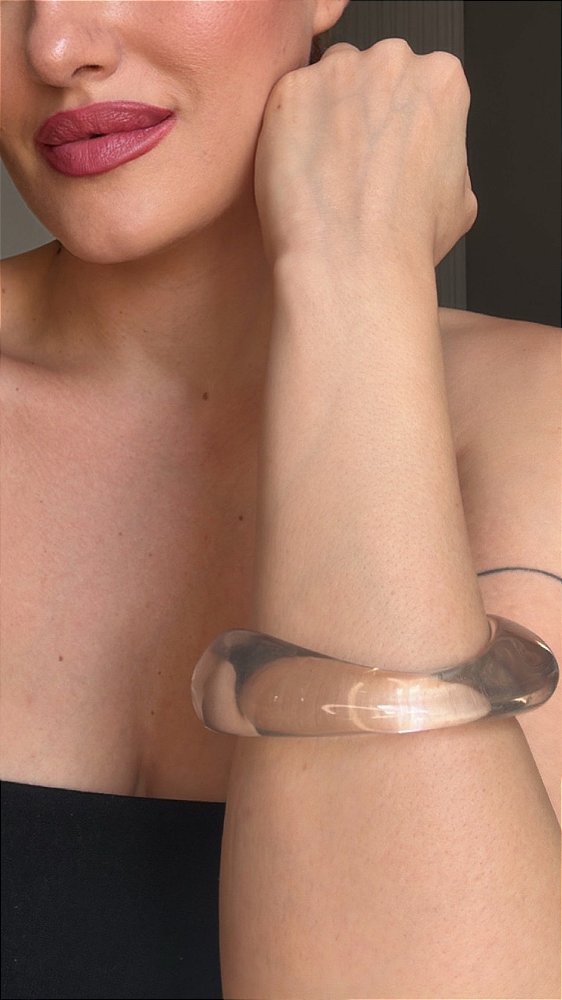 Bracelete Orgânico Acrílico