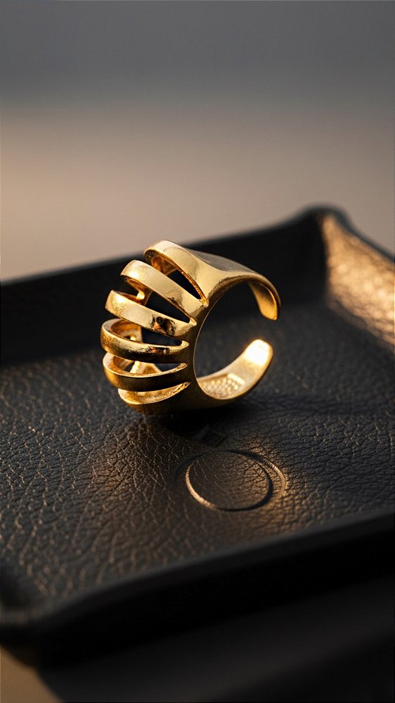 Anel Gringa Dourado
