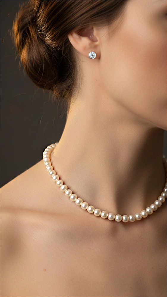 Colar Pérolas Clásssico