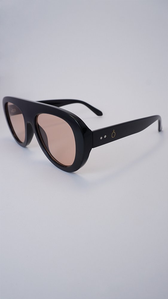 Óculos de Sol Máscara Inspiração Gucci Lente Marrom