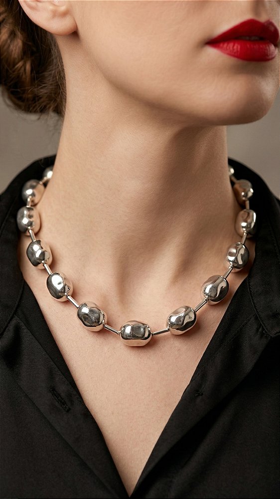 Colas Esferas Orgânicas Prata