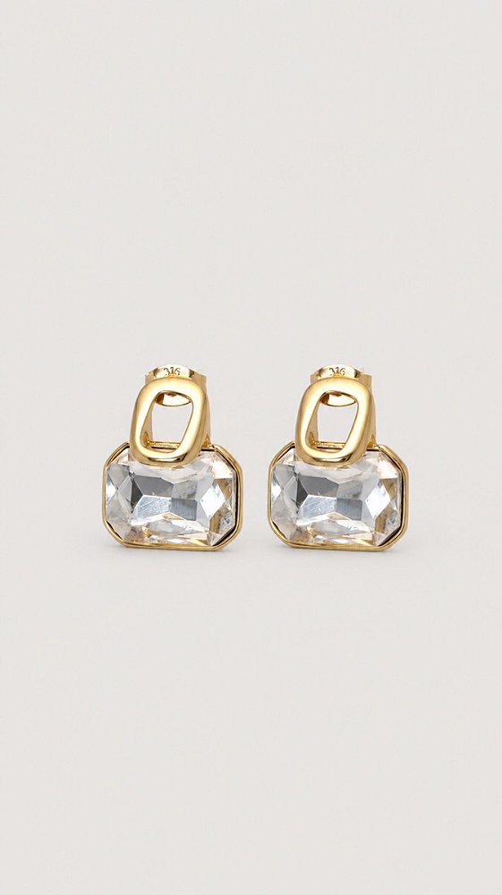 Brinco Chaton Banho Ouro 18K Aço