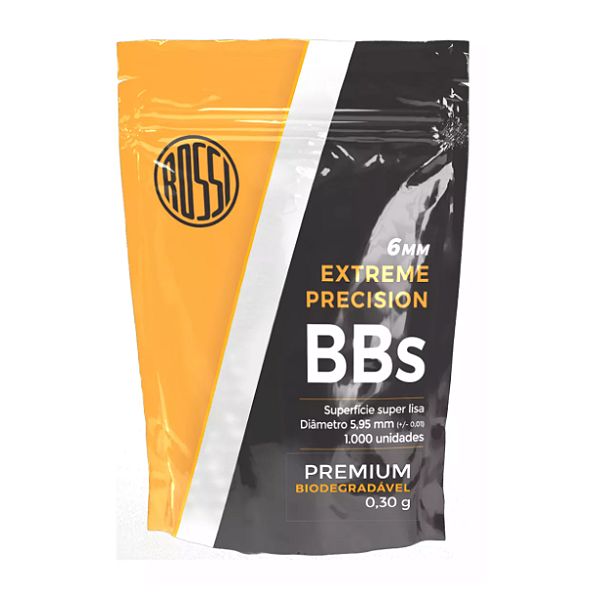 Bbs Airsoft 6mm Munição Bolinhas 0,30g Biodegradável Premium