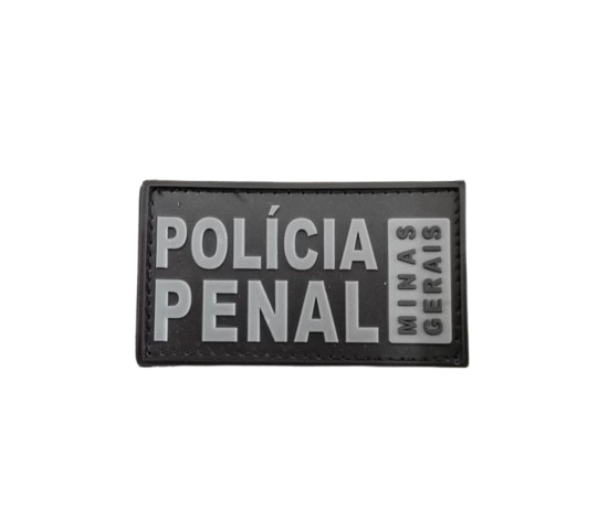 EMBORRACHADO POLÍCIA PENAL MG - MONOCROMÁTICO(CINZA) FRENTE COLETE