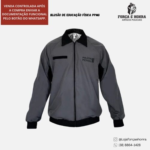 Blusa Educação Física PPMG- ATENÇÃO: VENDA CONTROLADA!